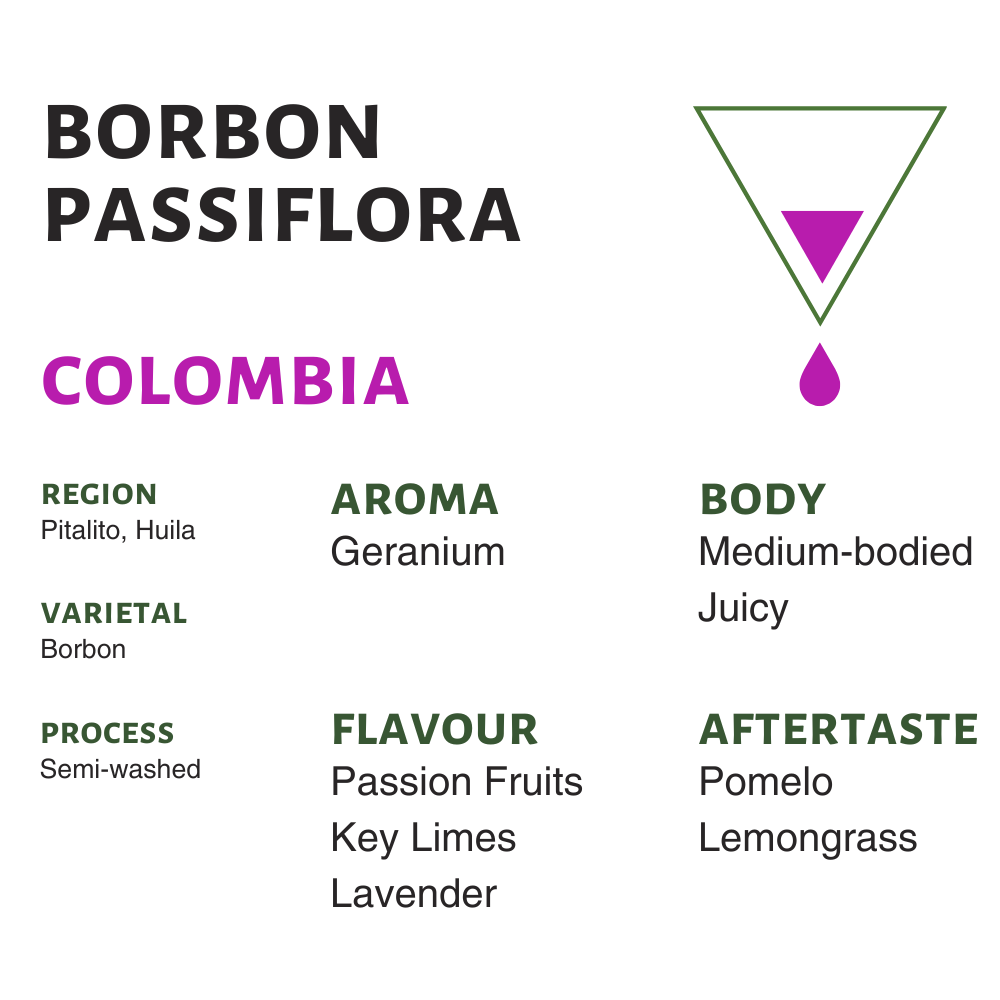 Colombia Borbon Passiflora